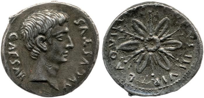 RIC I (second edition) Augustus 309, реверс, bm