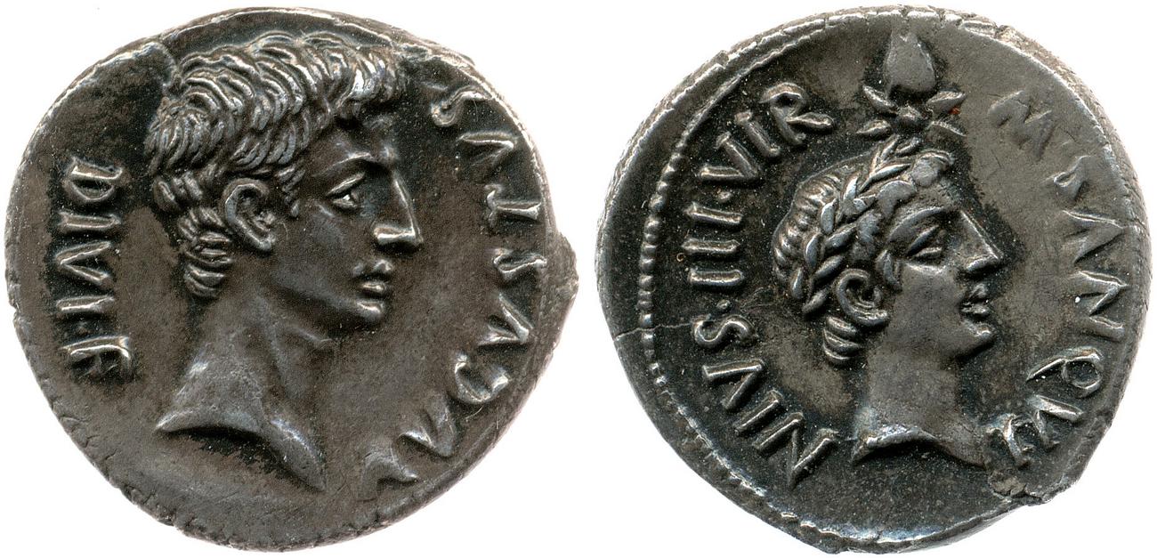 аверс RIC I (second edition) Augustus 338