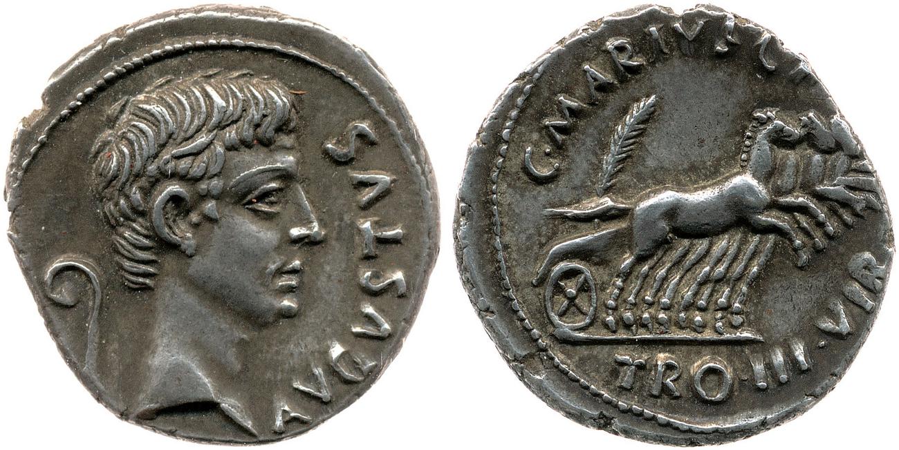 аверс RIC I (second edition) Augustus 399