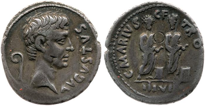 реверс RIC I (second edition) Augustus 397