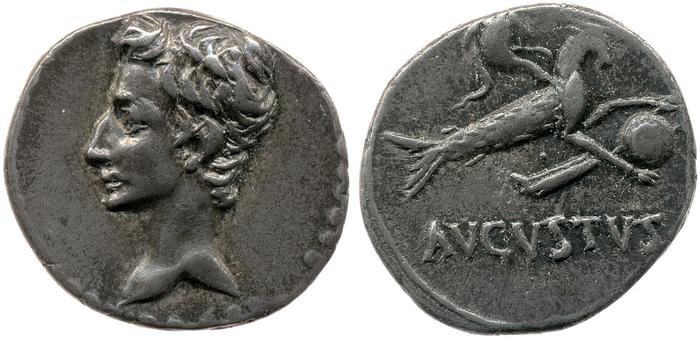 RIC I (second edition) Augustus 547B, реверс, bm