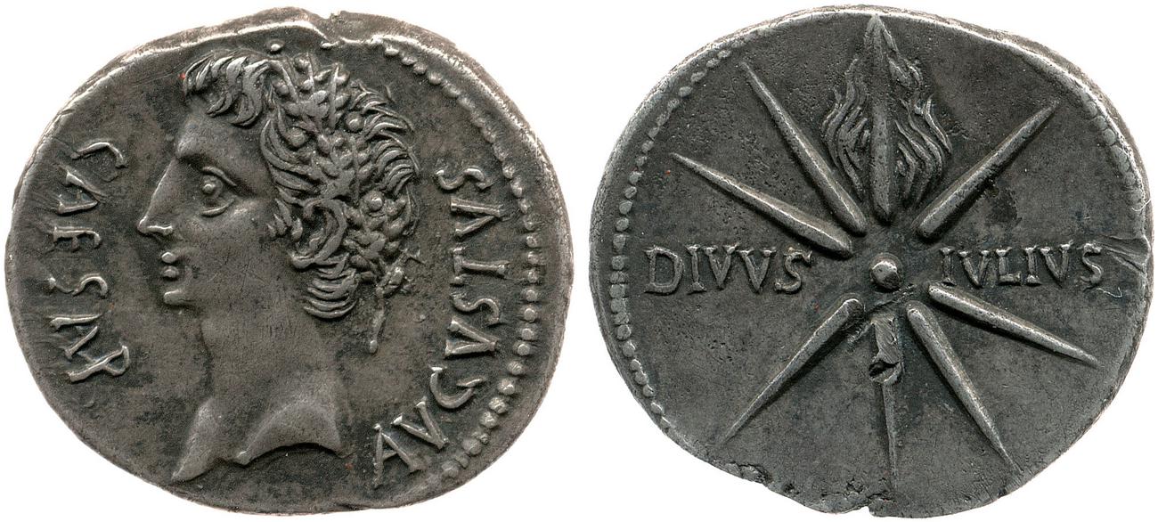 RIC I (second edition) Augustus 37B, аверс, bm