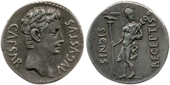 реверс RIC I (second edition) Augustus 41