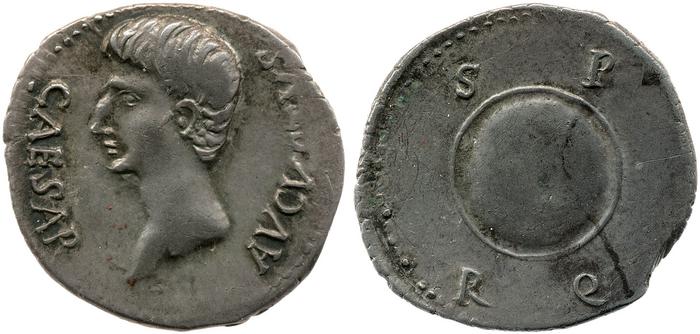 реверс RIC I (second edition) Augustus 44
