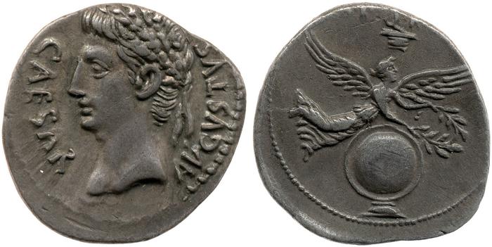 реверс RIC I (second edition) Augustus 46