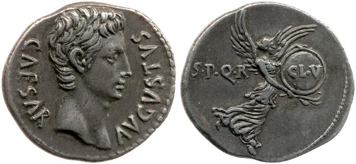 реверс RIC I (second edition) Augustus 47A