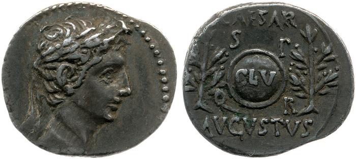 RIC I (second edition) Augustus 52A, реверс, bm