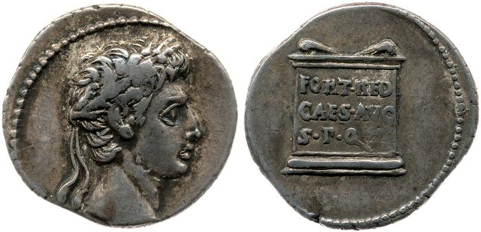 реверс RIC I (second edition) Augustus 54A