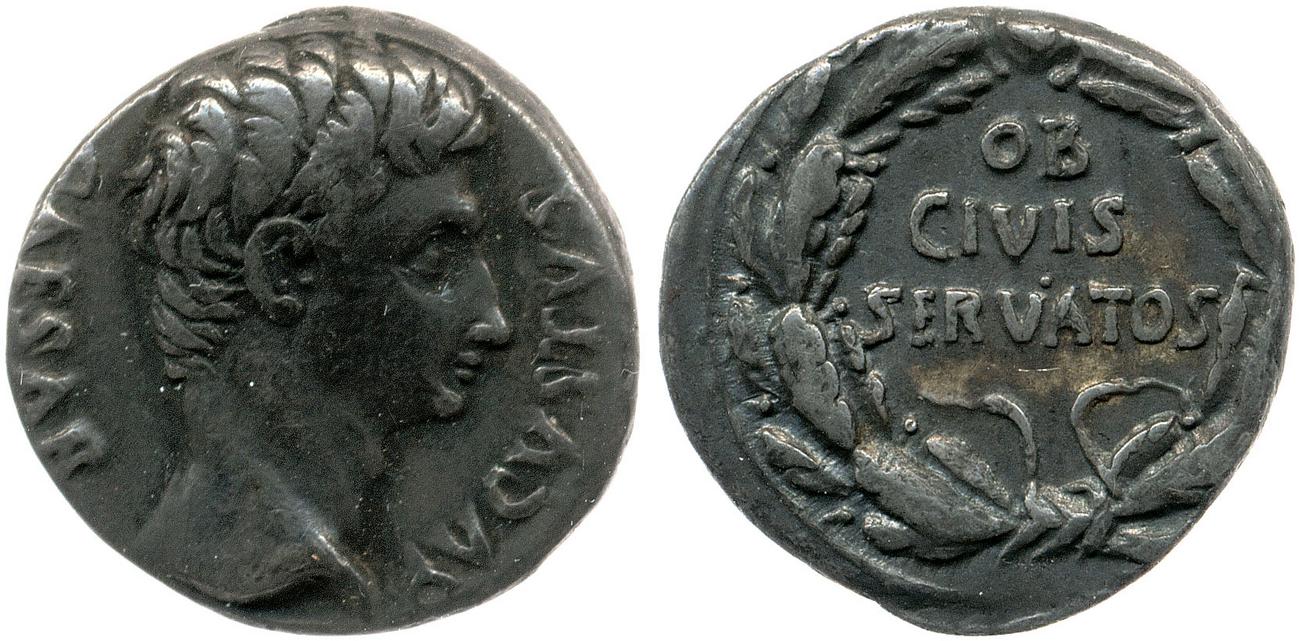 аверс RIC I (second edition) Augustus 77A