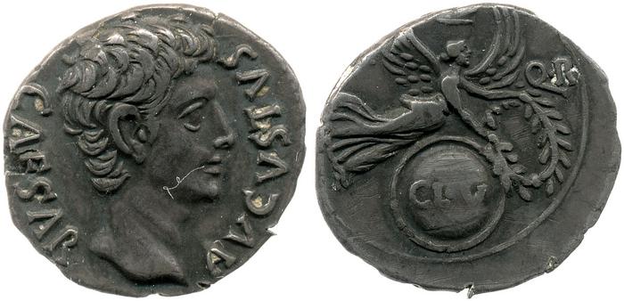 RIC I (second edition) Augustus 95, реверс, bm