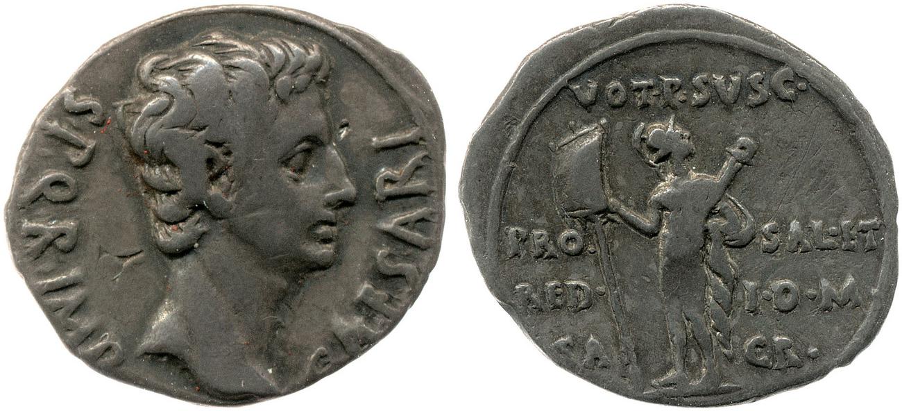 аверс RIC I (second edition) Augustus 153