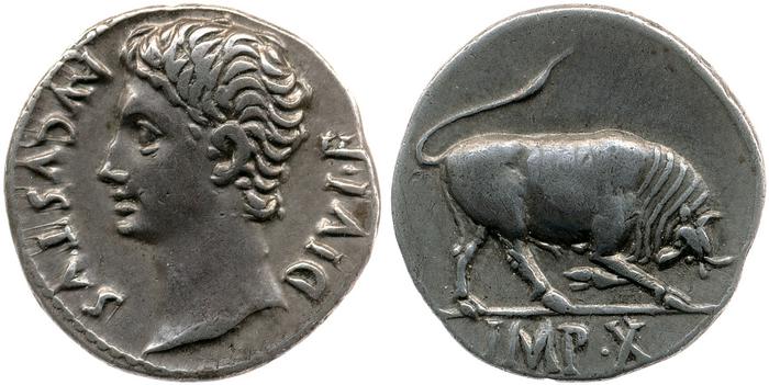 реверс RIC I (second edition) Augustus 167B