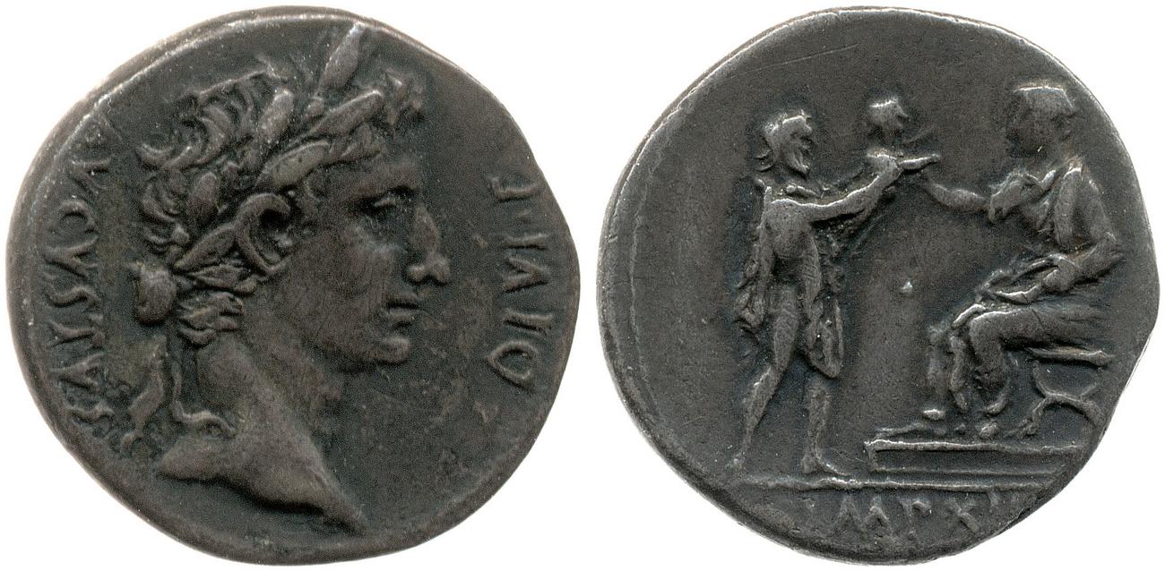 аверс RIC I (second edition) Augustus 201A