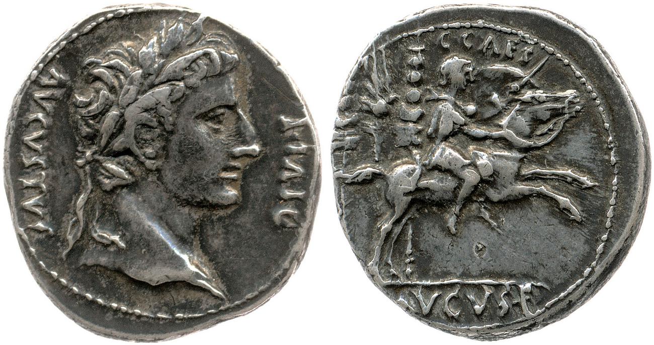 RIC I (second edition) Augustus 199, аверс, bm
