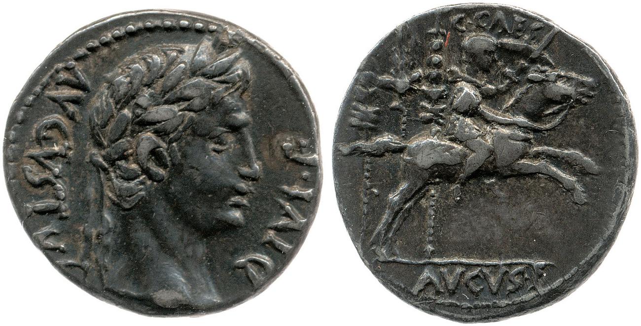 RIC I (second edition) Augustus 199, аверс, bm