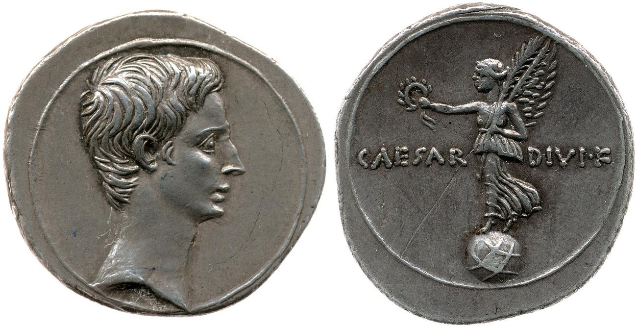 аверс RIC I (second edition) Augustus 254A