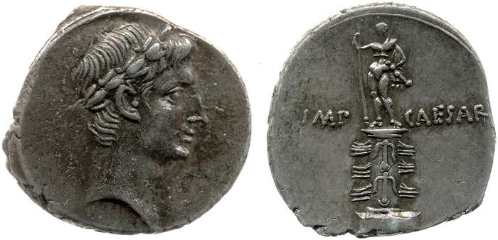 RIC I (second edition) Augustus 271, реверс, bm