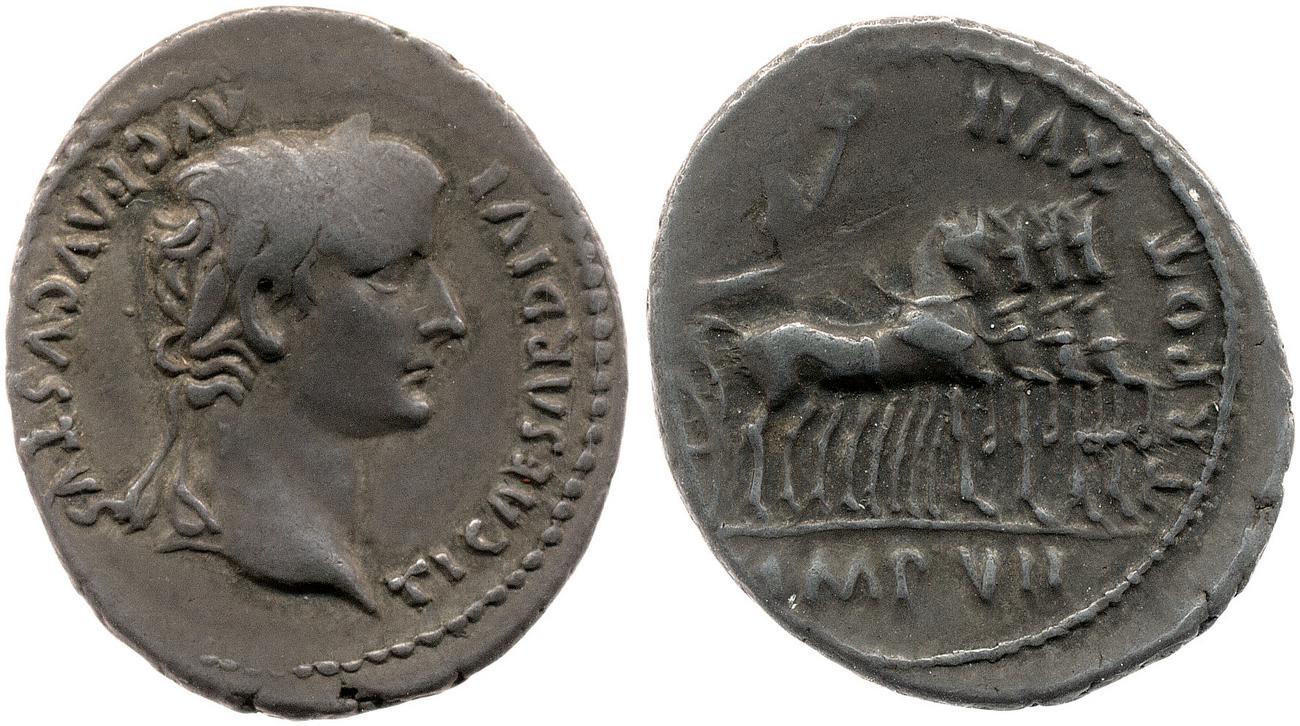 RIC I (second edition) Tiberius 4, аверс, bm