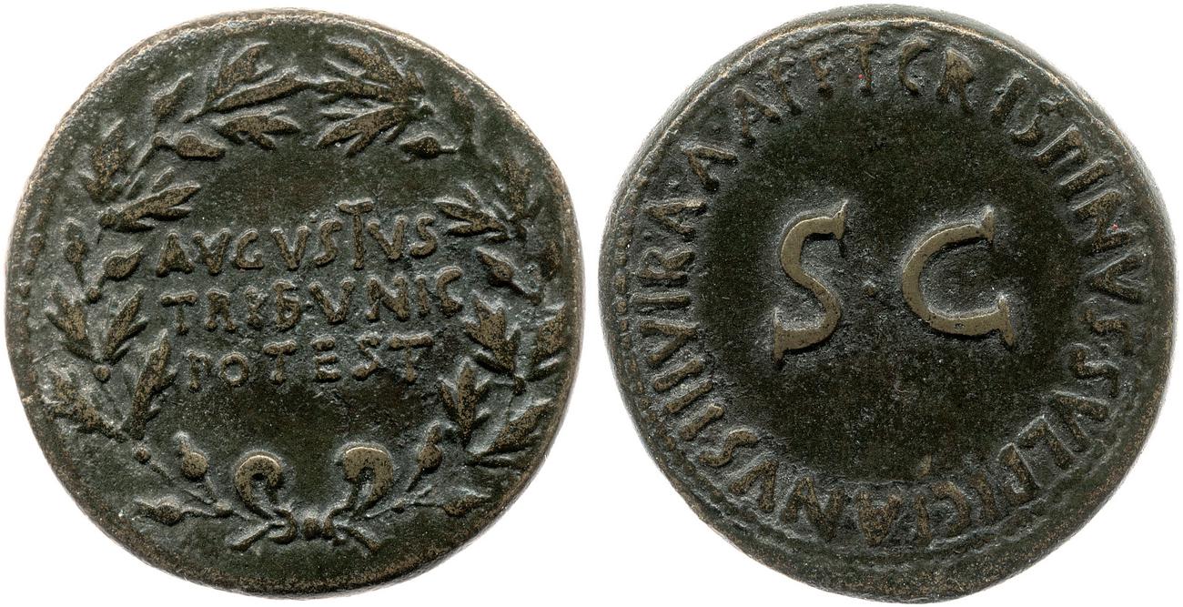 аверс RIC I (second edition) Augustus 334