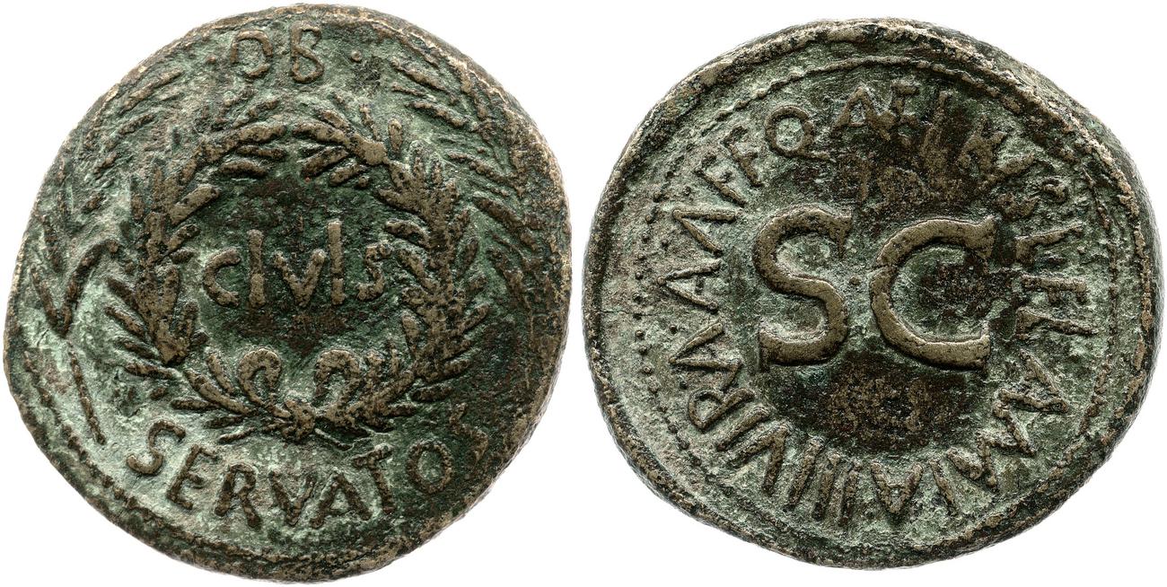 аверс RIC I (second edition) Augustus 323