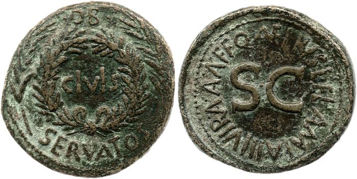реверс RIC I (second edition) Augustus 323