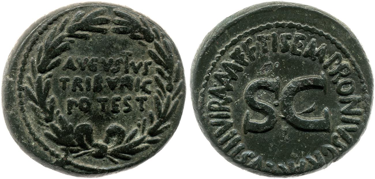 аверс RIC I (second edition) Augustus 349