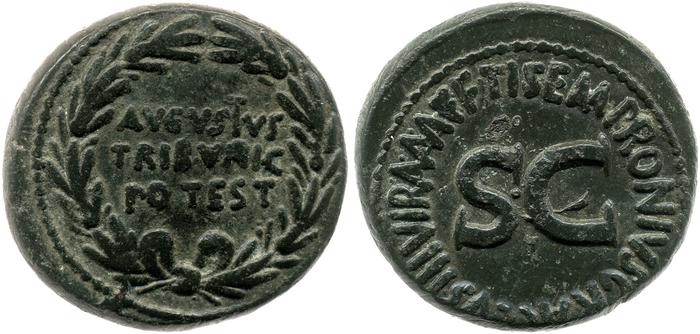 реверс RIC I (second edition) Augustus 349