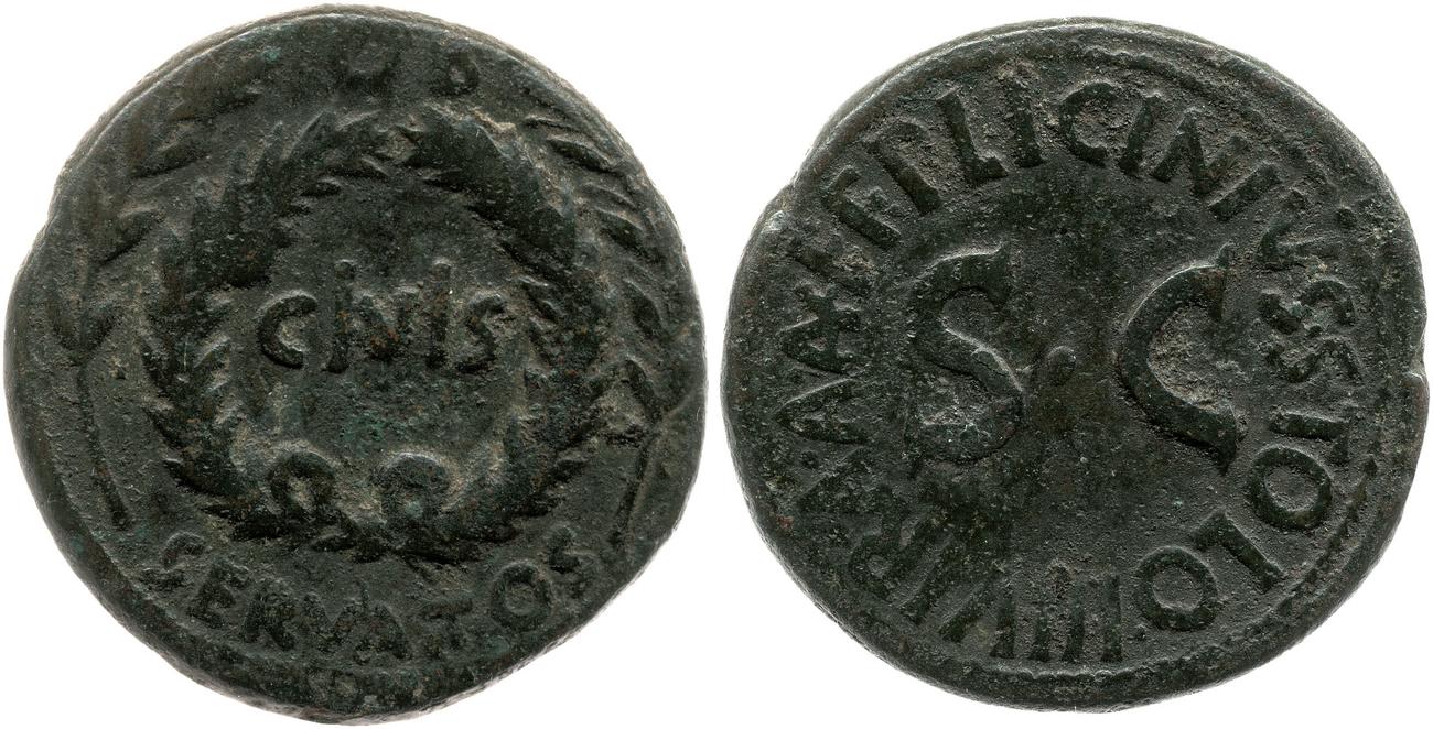 аверс RIC I (second edition) Augustus 345