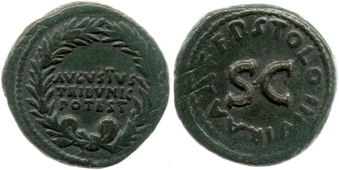 реверс RIC I (second edition) Augustus 347