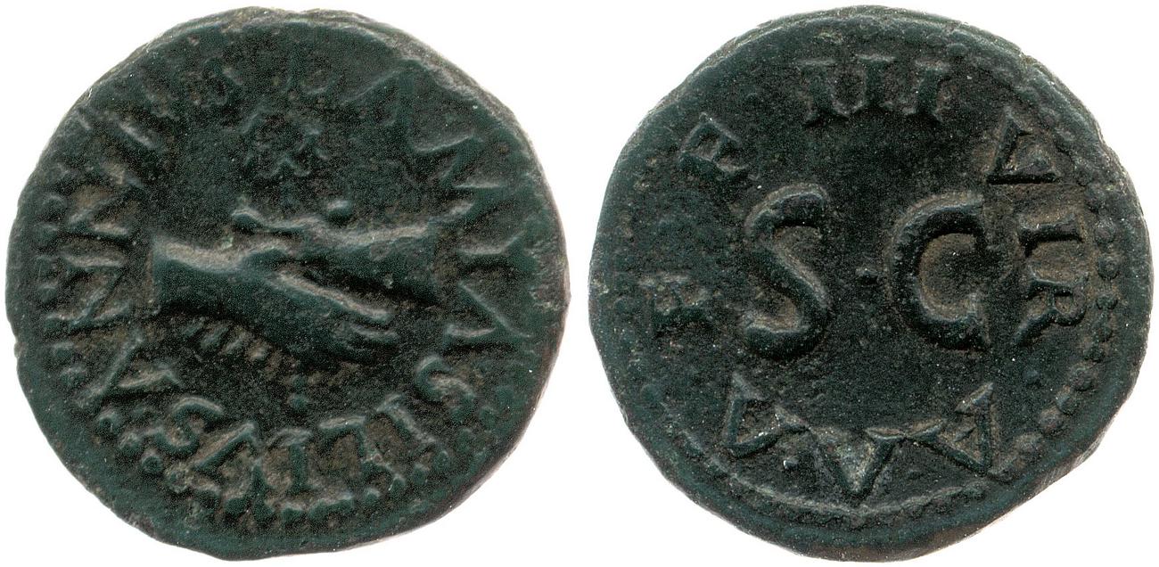 аверс RIC I (second edition) Augustus 420