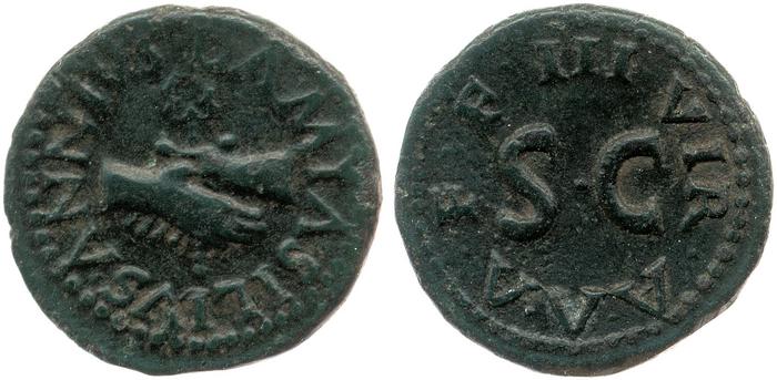 реверс RIC I (second edition) Augustus 420