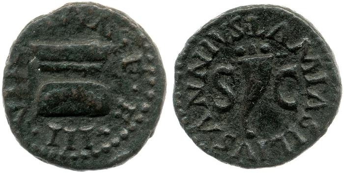 реверс RIC I (second edition) Augustus 422