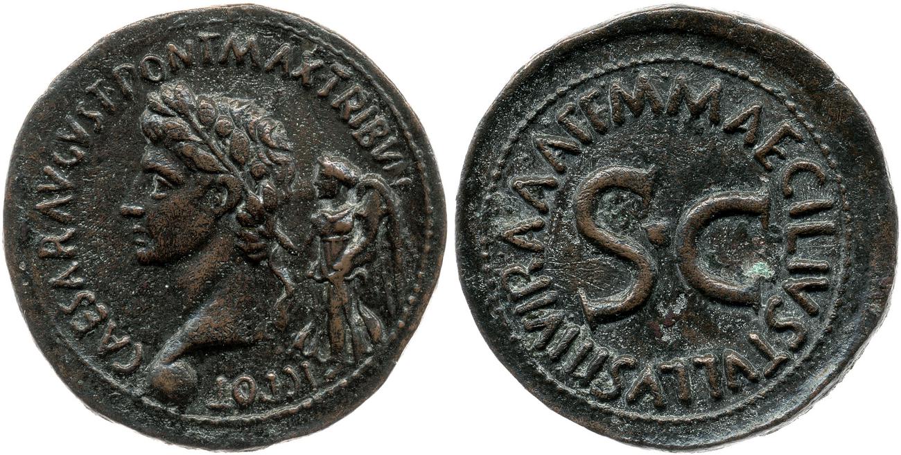 аверс RIC I (second edition) Augustus 434