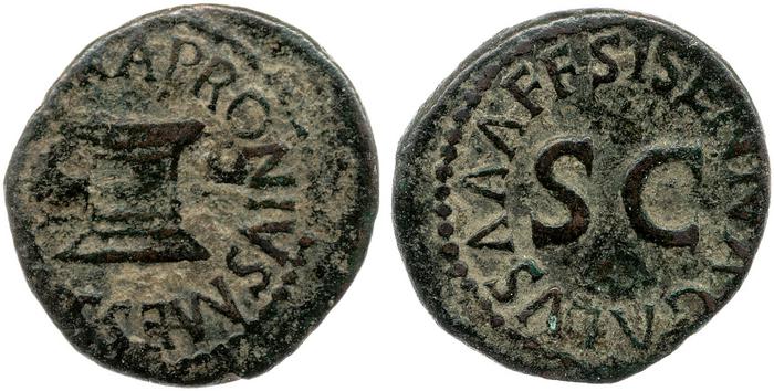 реверс RIC I (second edition) Augustus 444