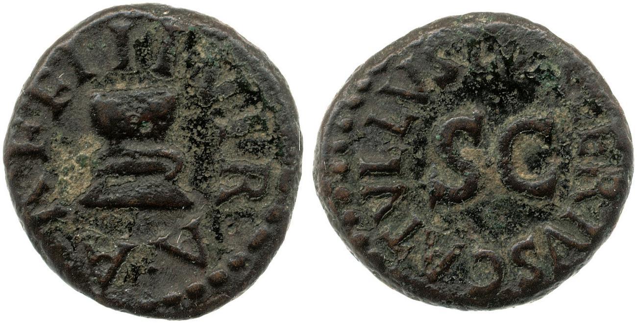 аверс RIC I (second edition) Augustus 468