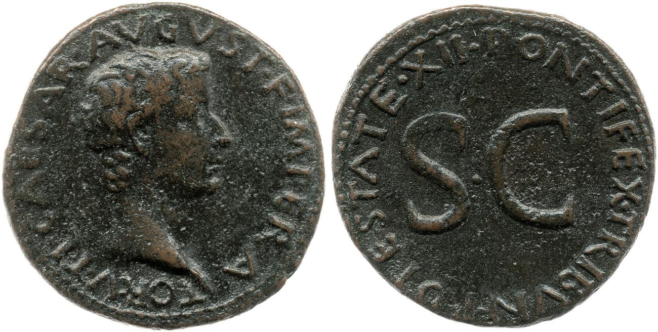 аверс RIC I (second edition) Augustus 470