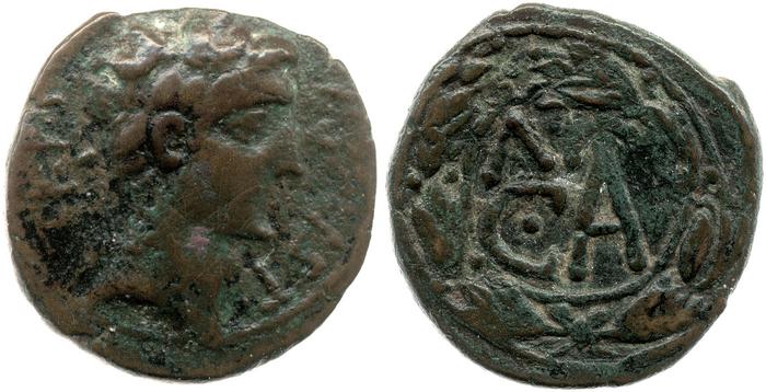 RIC I (second edition) Augustus 504, реверс, bm
