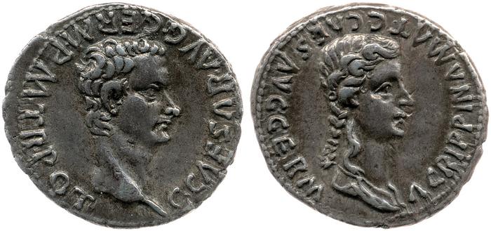 RIC I (second edition) Gaius/Caligula 8, реверс, bm
