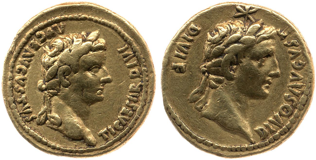 RIC I (second edition) Tiberius 24, аверс, bm