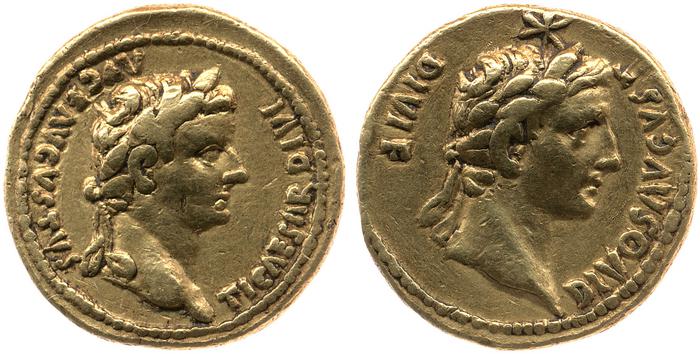 RIC I (second edition) Tiberius 24, реверс, bm