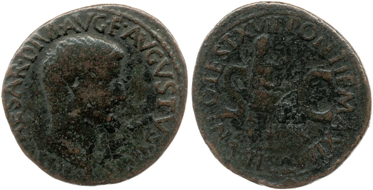 аверс RIC I (second edition) Tiberius 35