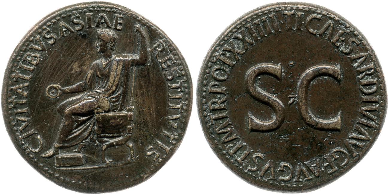 аверс RIC I (second edition) Tiberius 48