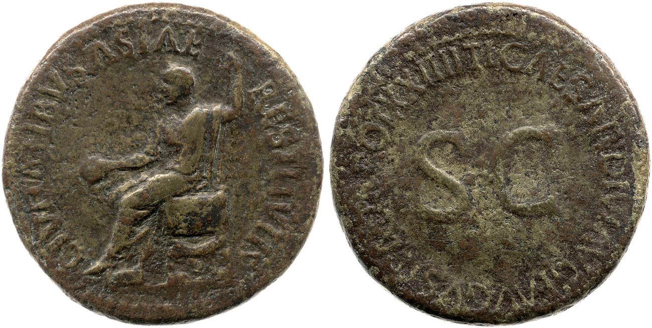 RIC I (second edition) Tiberius 48, аверс, bm