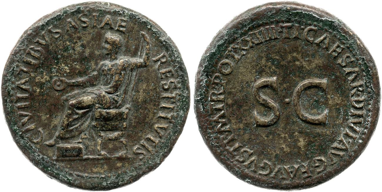 RIC I (second edition) Tiberius 48, аверс, bm