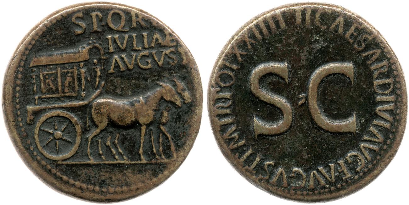 RIC I (second edition) Tiberius 51, аверс, bm