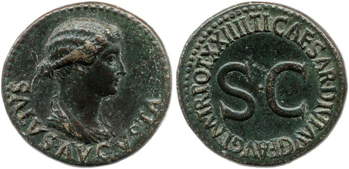 реверс RIC I (second edition) Tiberius 47