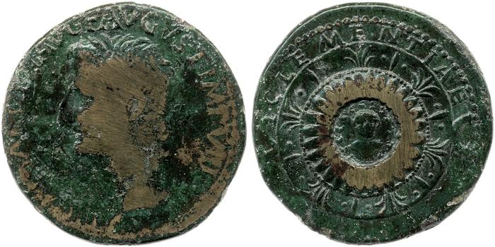 RIC I (second edition) Tiberius 38, реверс, bm