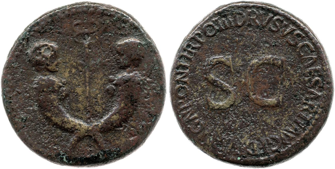 RIC I (second edition) Tiberius 42, аверс, bm