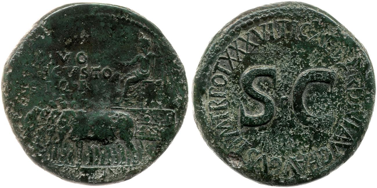 аверс RIC I (second edition) Tiberius 56