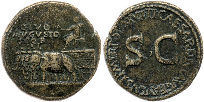 реверс RIC I (second edition) Tiberius 62
